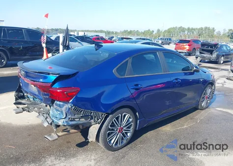 2020 Kia Forte Gt из США, поврежденный, VIN 3KPF44AC4LE161820